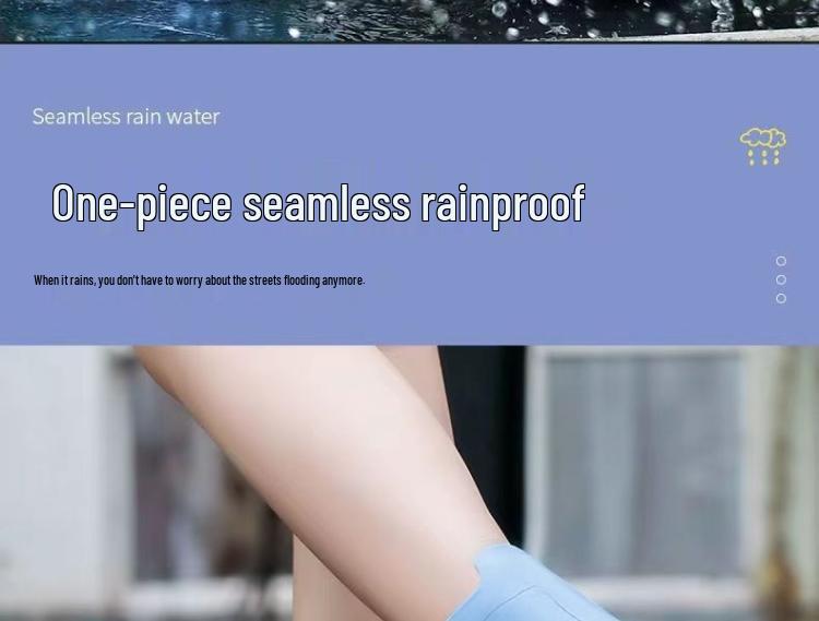 Waterproof Non-Slip Silicone Shoe Covers for Men & Women - Durable and Thickened for Outdoor Rainy Days