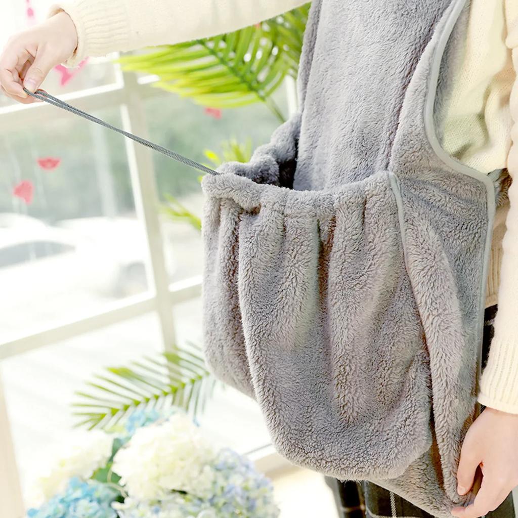Adjustable Breathable Cat Carrier Apron, Soft and Warm, Portable Kitten Sling, Sleeping Bag for Small Pet