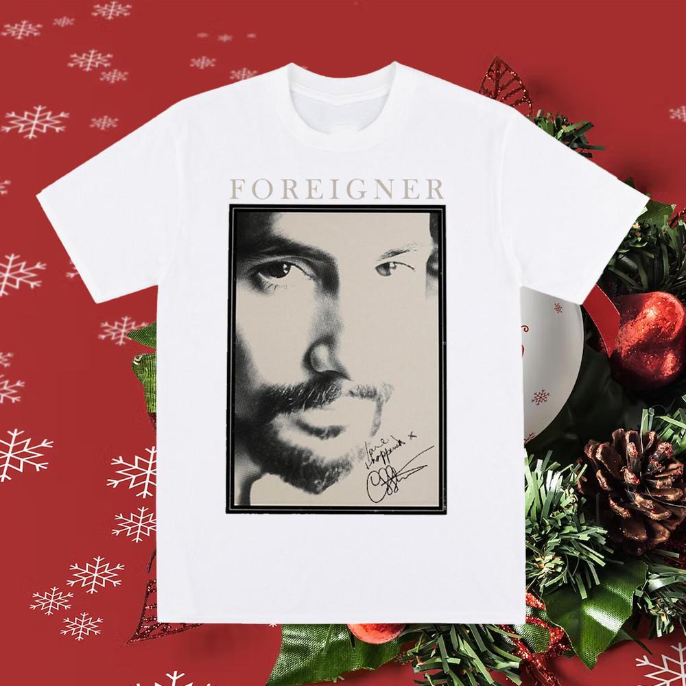 Cat Stevens Foreigner Signed Album Shirt Classic White Unisex S-5XL CC4260 Unisex T-Shirt XXXXL