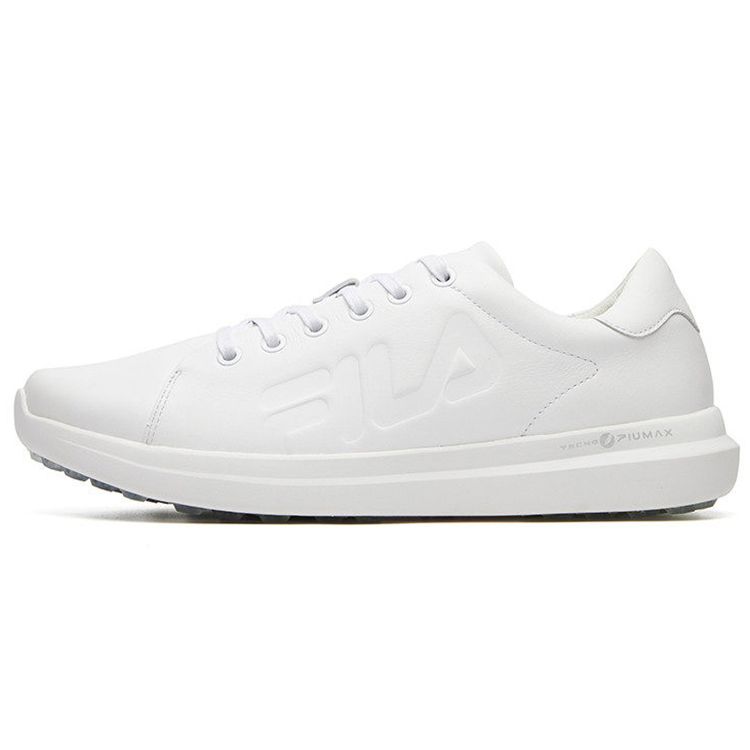 Fila Swing 1911 Minimalist Comfortable Synthetic Leather Low-Top Running Shoes Men Sneaker White A12M112402FFW