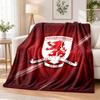 Middlesbrough Printed Flannel Blanket Warm Comfort Bed Throw For Indoor Home Decoration