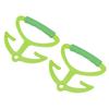 2PCS Grocery Bag Carrier Handle ABS TPR Holds 80lbs Comfortable Grip Plastic Bag Holder Handle for Carrying Shopping