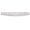 Piano String Gauge with Clear Scales Metal Measuring Ruler for Guitar Ukulele Stringed Instrument