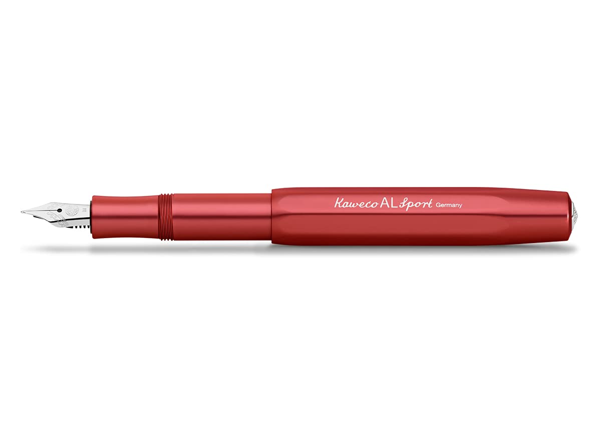 

Kaweco AL Sport fountain pen Deep Red F (fine)
