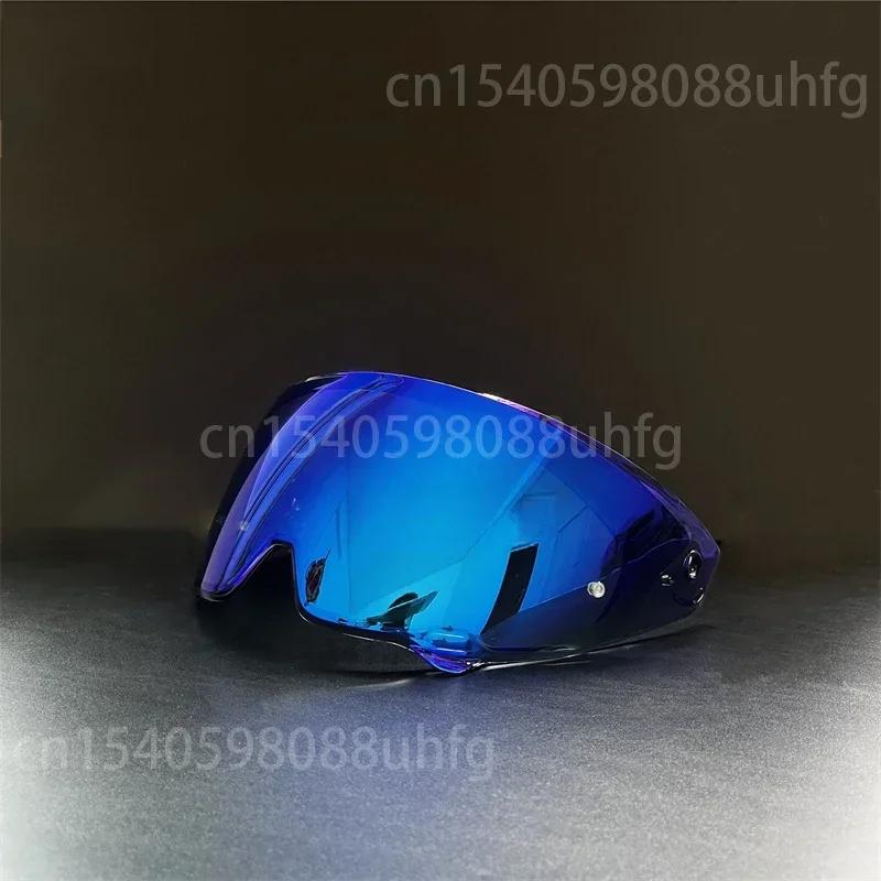 Motorcycle Helmet Visor Anti-UV PC Visor Lens ATLAS Model Dark Replacement Visor for RUROC ATLAS 3.0 4.0 Only Suitable for M L