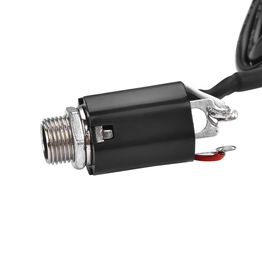4-bånds forforsterker EQ pickuper forsterker pickup 6,5 mm utgang for akustisk gitar (uten pinne)