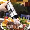 Viewable Electric Salt Pepper Grinder One Handed Operation Pepper Grinder  Kitchen