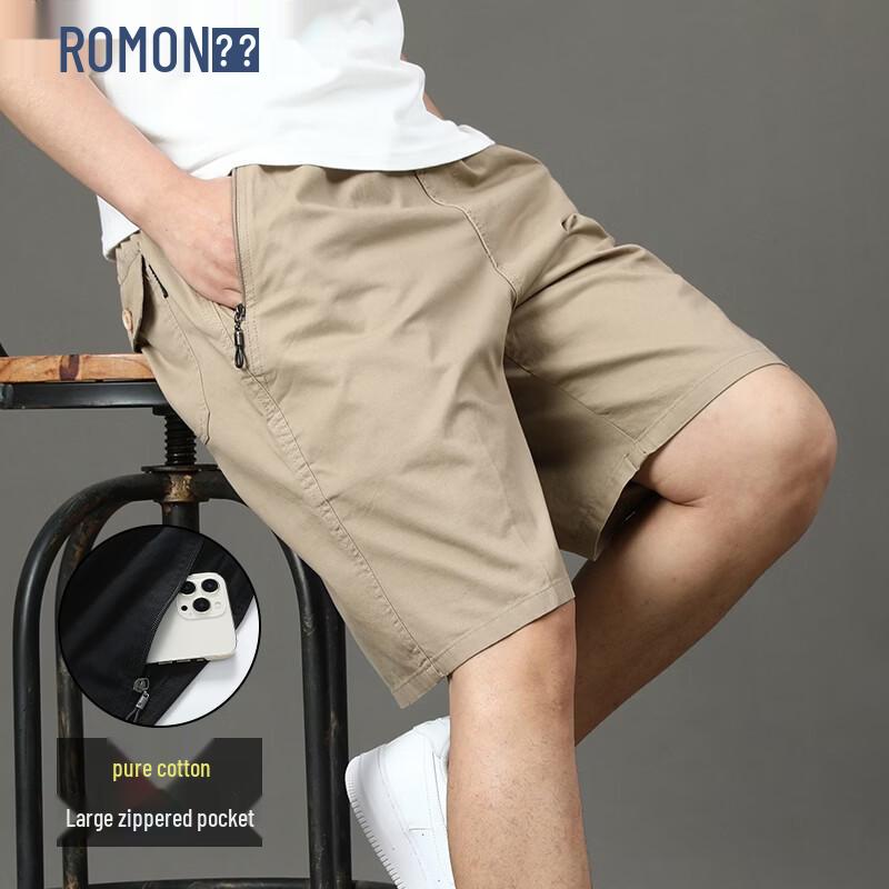 ROMON Men s Loose Fit Summer Cargo Shorts 3XL