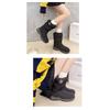 Thickened Warm Non Slip Mid Calf Winter Snow Boots For Women And Men