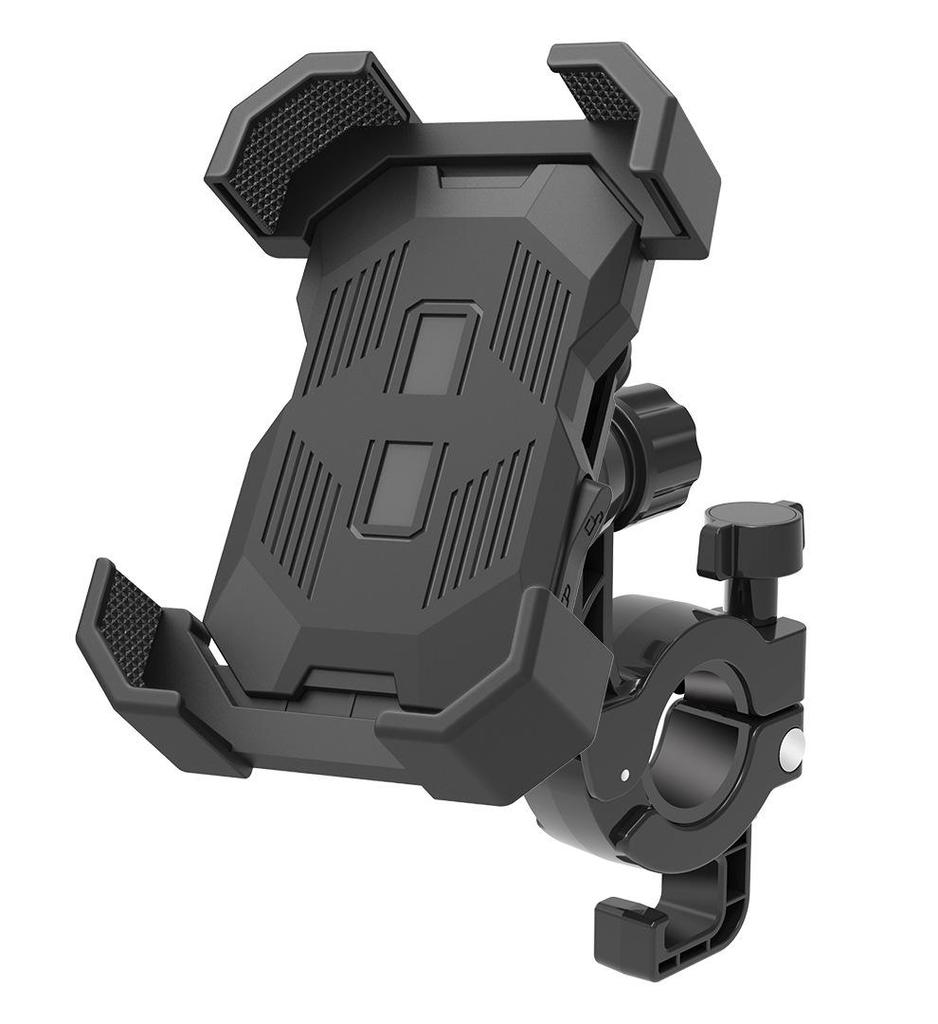 Anti-Shake Mountain Bike Electric Motorcycle Phone Holder with Shock Absorption
