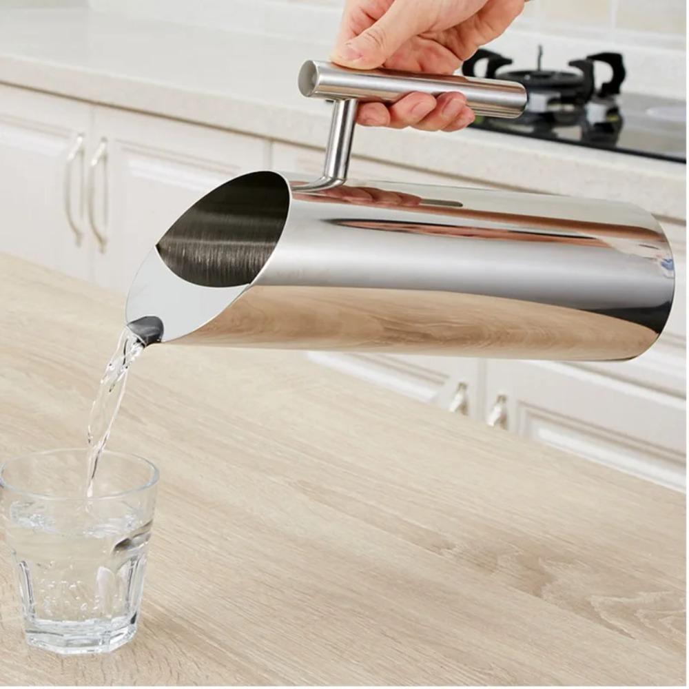 Straight Cold Kettle Large Capacity Pitcher Personalized Stainless Steel Water Jug KTV
