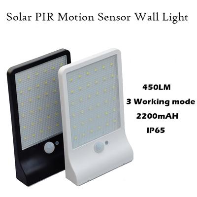 LED Solar Power Intelligent Motion Sensor Waterproof Lamps Wall Lights for Garden Security Outdoor Street