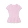 2026 Women's European Spring Knit Top with Skirt-Style Hem