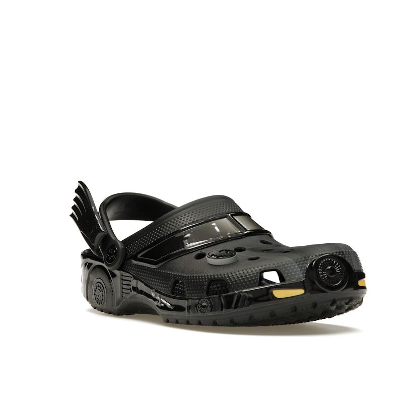 Crocs Batman X Classic Clog Batmobile Unisex Sneakers Black Yellow 210219-001