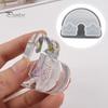 Creative Business Card Holder Silicone Mold Heart Cloud Rainbow Flower Shape Card Clip Mould Epoxy Resin Mold