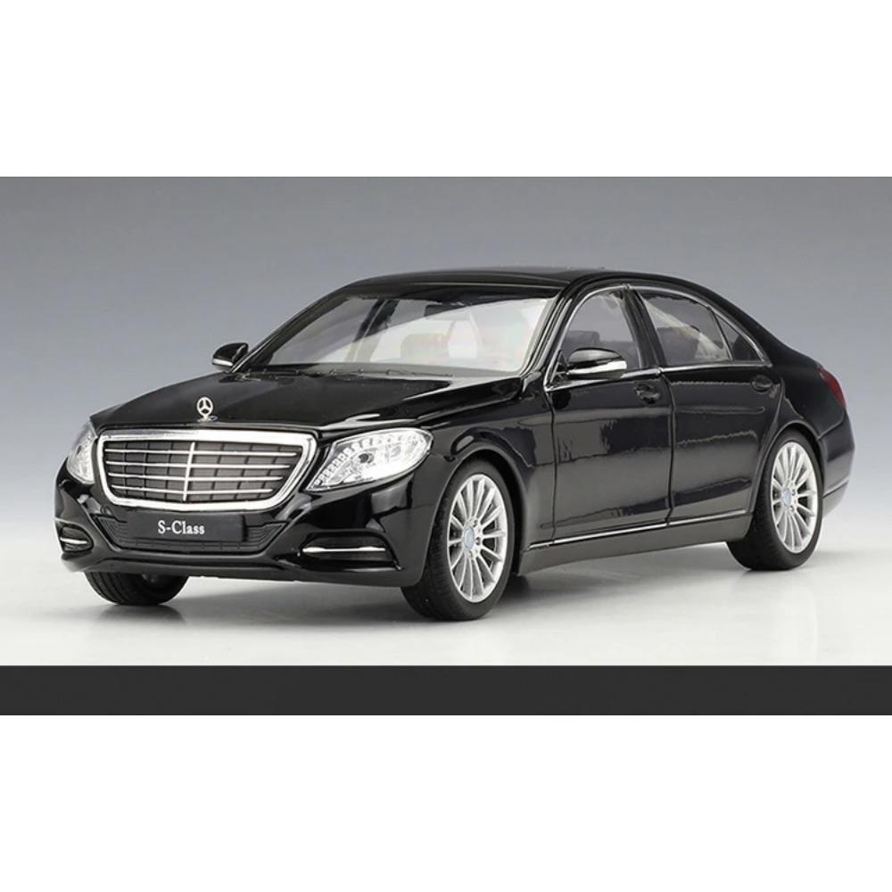 Welly 1/24 Mercedes Benz S-Class S500 Alloy Car Model Diecast Metal Toy Vehicles Car Model High Simulation Collection Kids Gifts