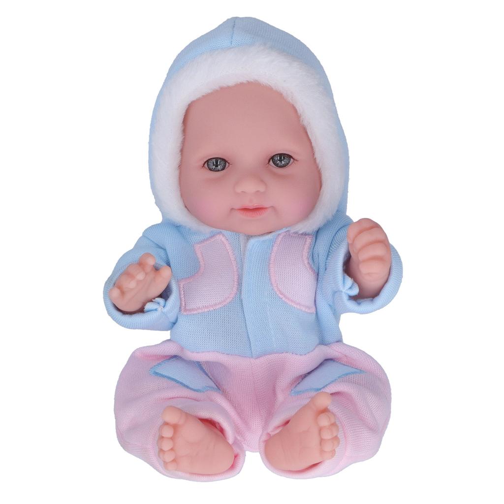 11inches Baby Doll Toys Soft Adorable Movable Joints Reborn Baby Dolls with Clothes#1