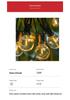 Outdoor Colorful G40 Bulb String Lights for Camping and Christmas Festivals, Plug-In Type