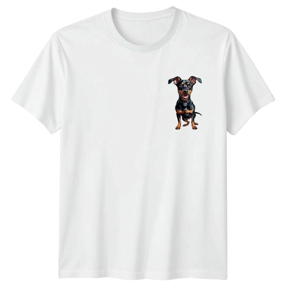 Miniature Pinscher Dog Breed Animals Unisexs TShirt Unisexs Tee Graphic Unisex Top S
