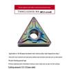 Triangular CNC Quenched Steel Lathe Blade - Superhard Tool Insert for Heat Treatment and Hardening