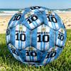 football player Print Size 5 Soccer Ball, PU Wear Resistant Football for Match Training and Daily Practice, Birthday Gift for Soccer Fans