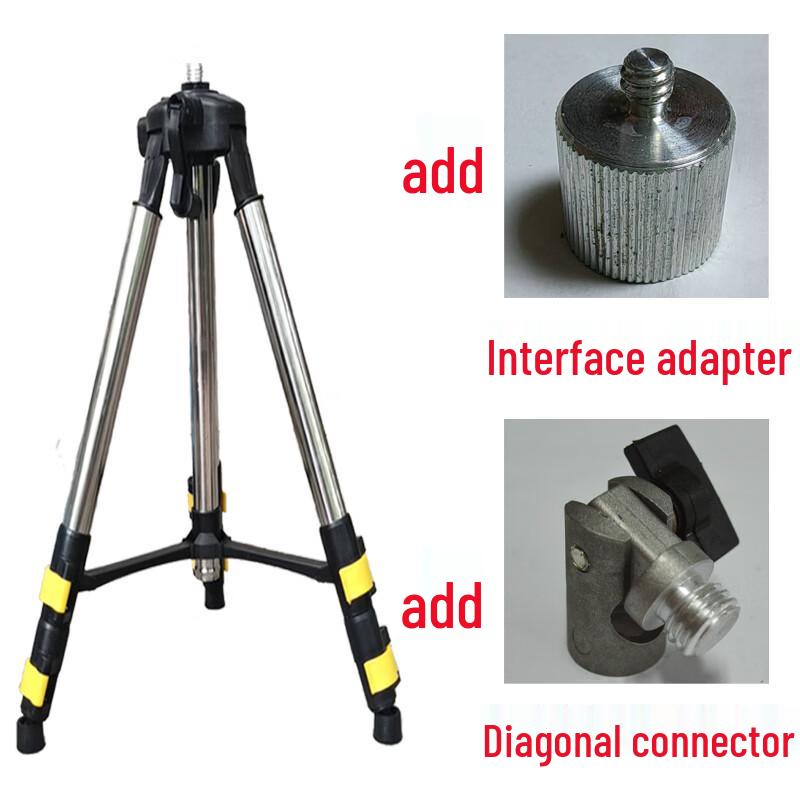 Thickened Aluminum Laser Level Tripod Stand
