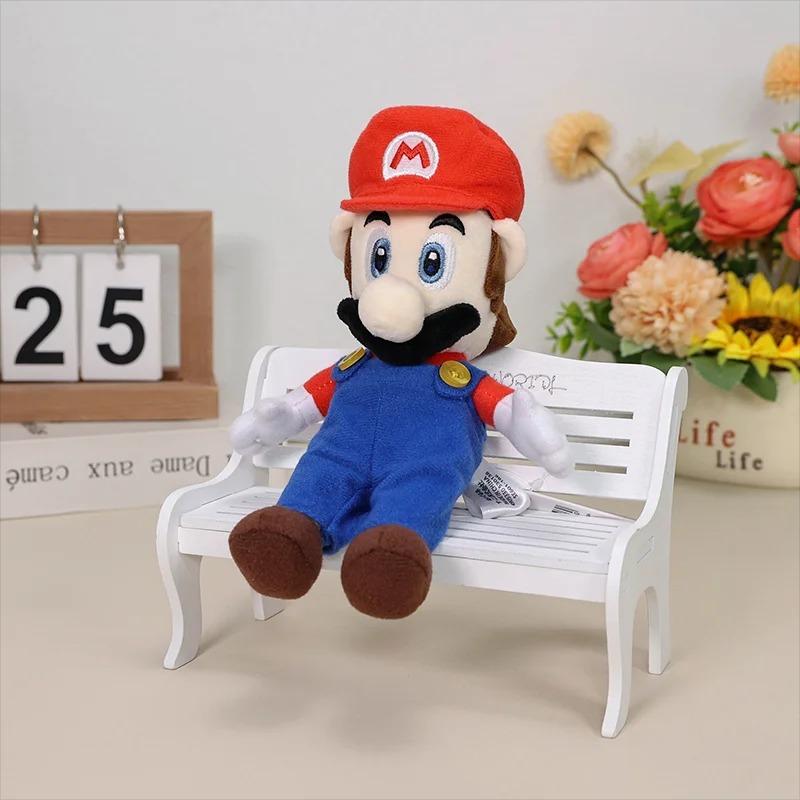 Super Mario Bros Plush Classical Mario Luigi Cute Cartoon Stuffed Toy Soft Doll Xmas Gift Plush Anime Plush Plush Anime Plush