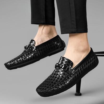 Neu Herren Lederschuhe Mode 2024 Männlicher Freizeitschuh Slipper Elegant Sale Klassisch Original Retro Luxus Schuhwerk Angebot Trend