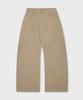 Good Life Works High Curved Wide Cotton Pants Beige
