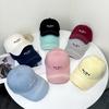 Spring And Summer Japanese Casual Letter Soft Top Cap Men'S And Women'S Versatile Street Face Small Baseball Cap