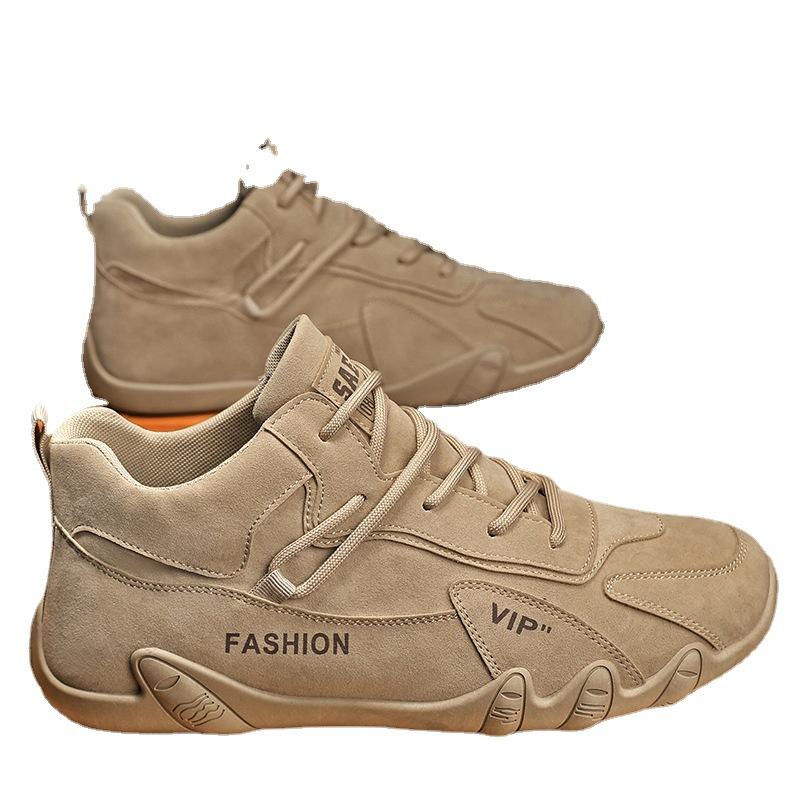 New autumn and winter men's shoes non-slip construction site workwear shoes men's outdoor leisure sports board shoes trendy shoes