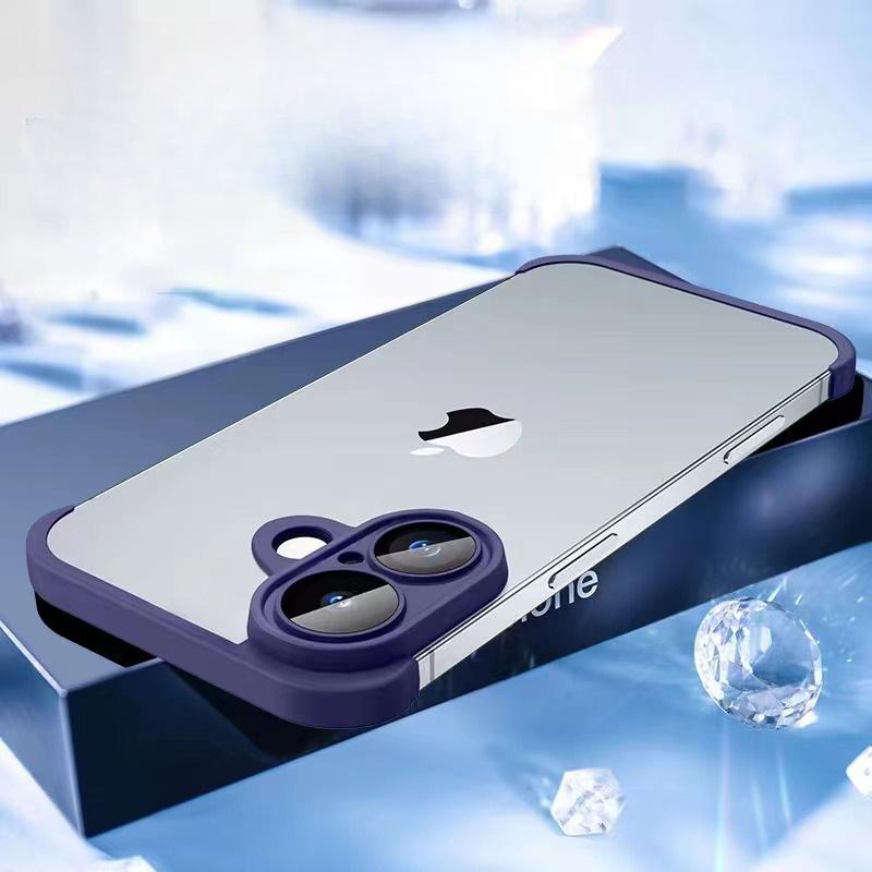 The Built-in Lens Film Is Suitable for Apple 14promax Phone Cases, Borderless Iphone13 Anti-drop 12pm Protective Case