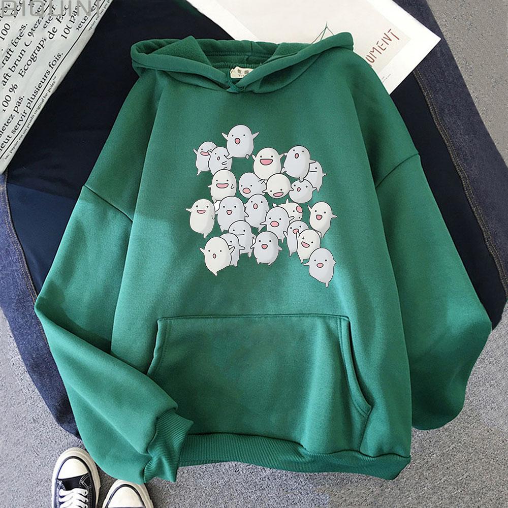 The Boy and The Heron Warawara Hoodies Anime Unisex Fashion Casual Print Kawaii Cute Clothes Men Long Sleeve Winter Sweatshirts