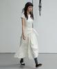MICHIKO LONDON KOSHINO Scarf Wrap Dress Cream Ivory
