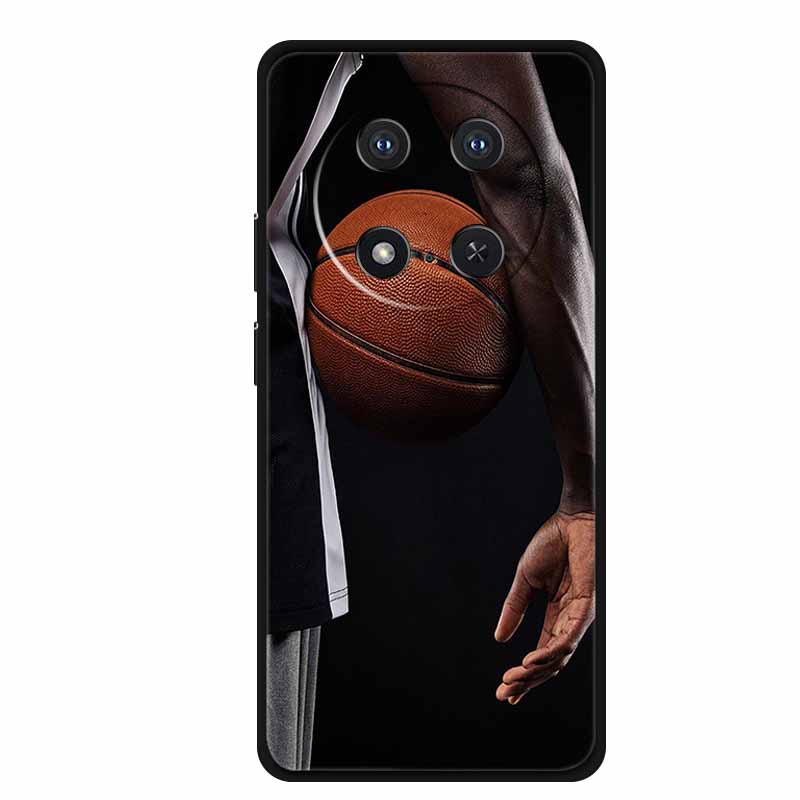 For Honor X9c Case X 9 c Coque Flowers Black Silicone TPU Soft Back Cover For Honor Magic 7 Pro Magic7 5G lite Phone Case Funda