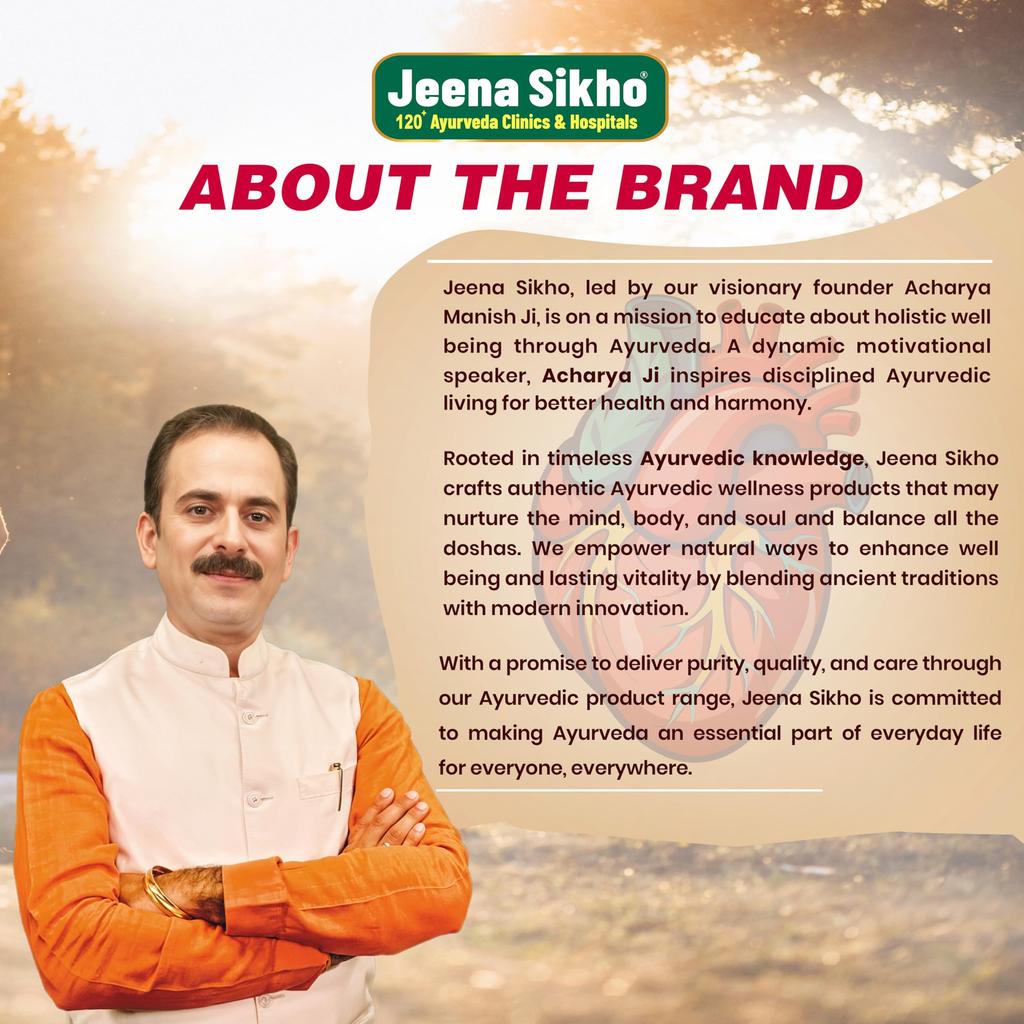 Jeena Sikho Heart Healer | Herbal Tea For Heart | Heart Healer Sachets | Ayurvedic Tea | Heart Wellness Product, 60 Sachets