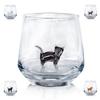 Taza de Vidrio con Figura de Gato sin Tallo Taza de Café Hecha a Mano Taza de Vino de Gato Linda Para Leche Cerveza