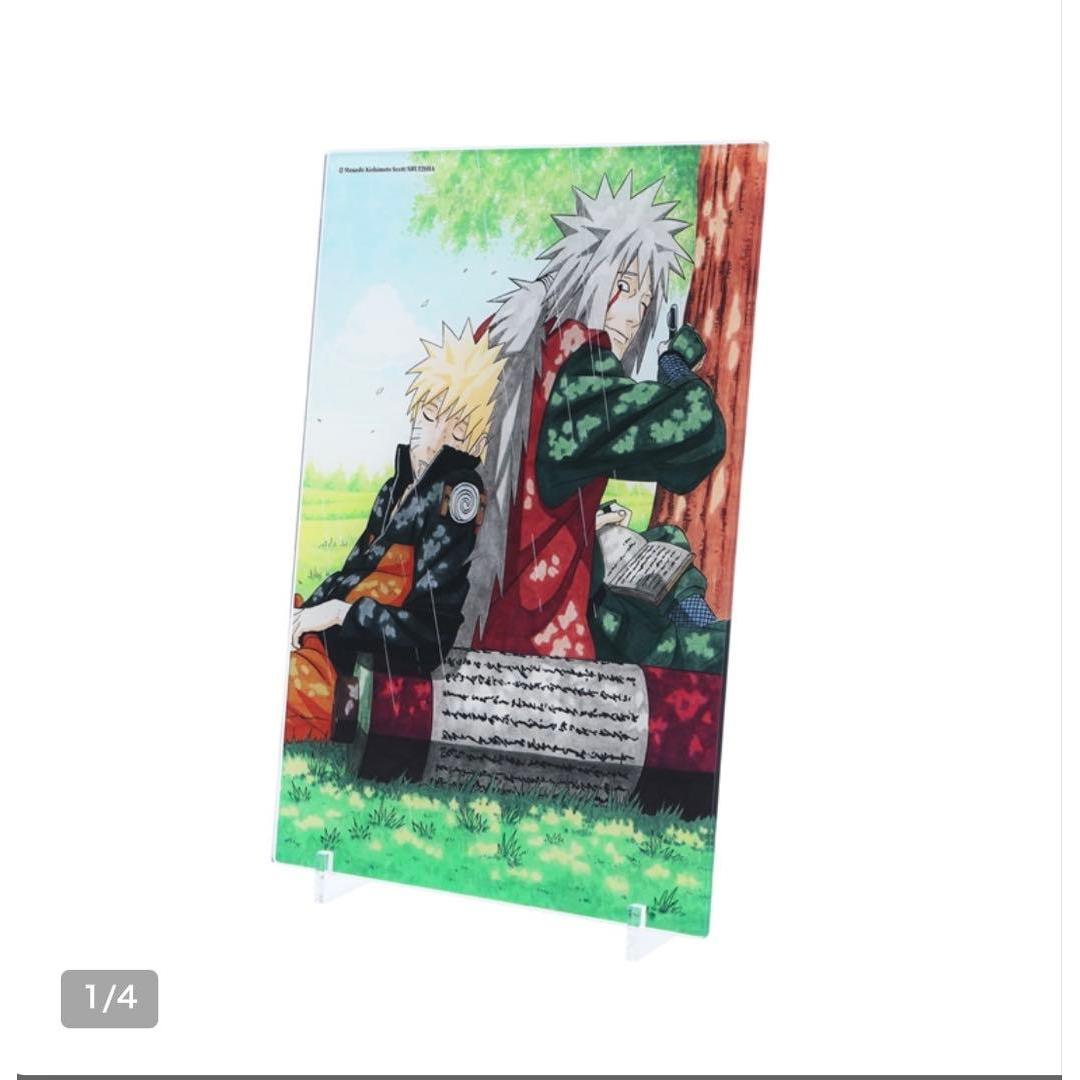 Used NARUTO Acrylic plate with foil JCS limited volume 42 cover