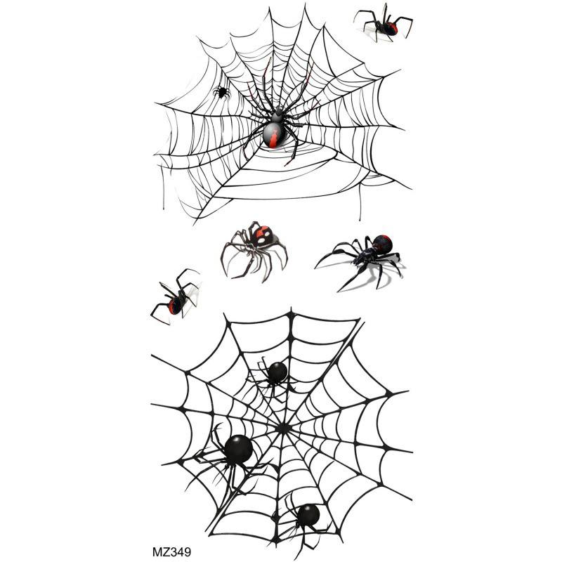 Cross-border Halloween Spider Arm Temporary Tattoo Sticker