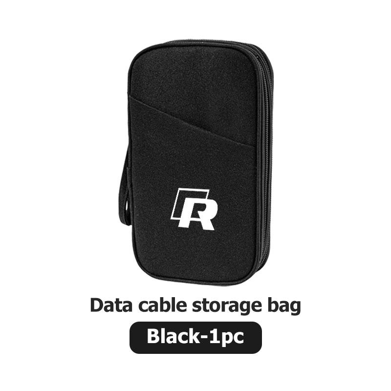 VFHJQ1 Electronic Organizer Shockproof USB Cable Charger U Disk Case For Volkswagen VW Scirocco Jetta Beetle Golf 4 5 6 Passat Polo B5