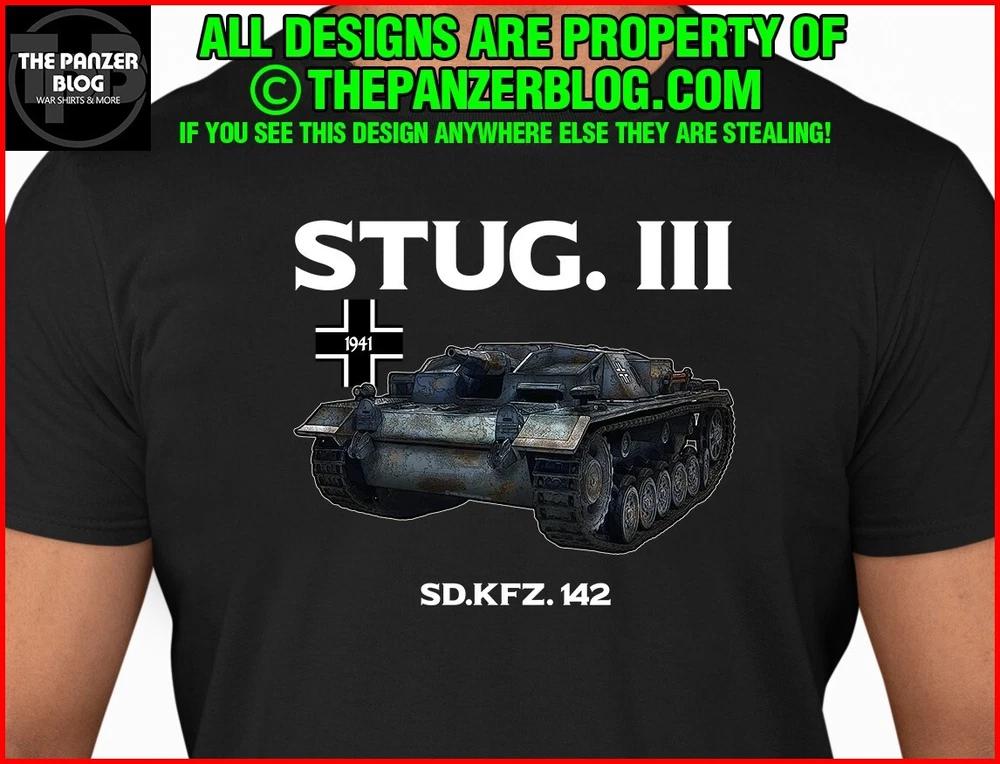 StuG III Panzer T-Shirt WWII German Tank Version 2 XXXL