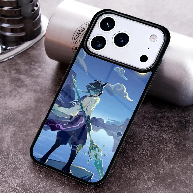 genshin impact Xiao Phone Case for iPhone 17 16 15 Pro Max Air 14 13 12 11 Plus Shockproof Cover