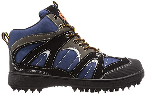 [Okamoto] KMP-9609 Black Wolf Pin Spike Shoes, Navy, 25.5 Cm, 3E