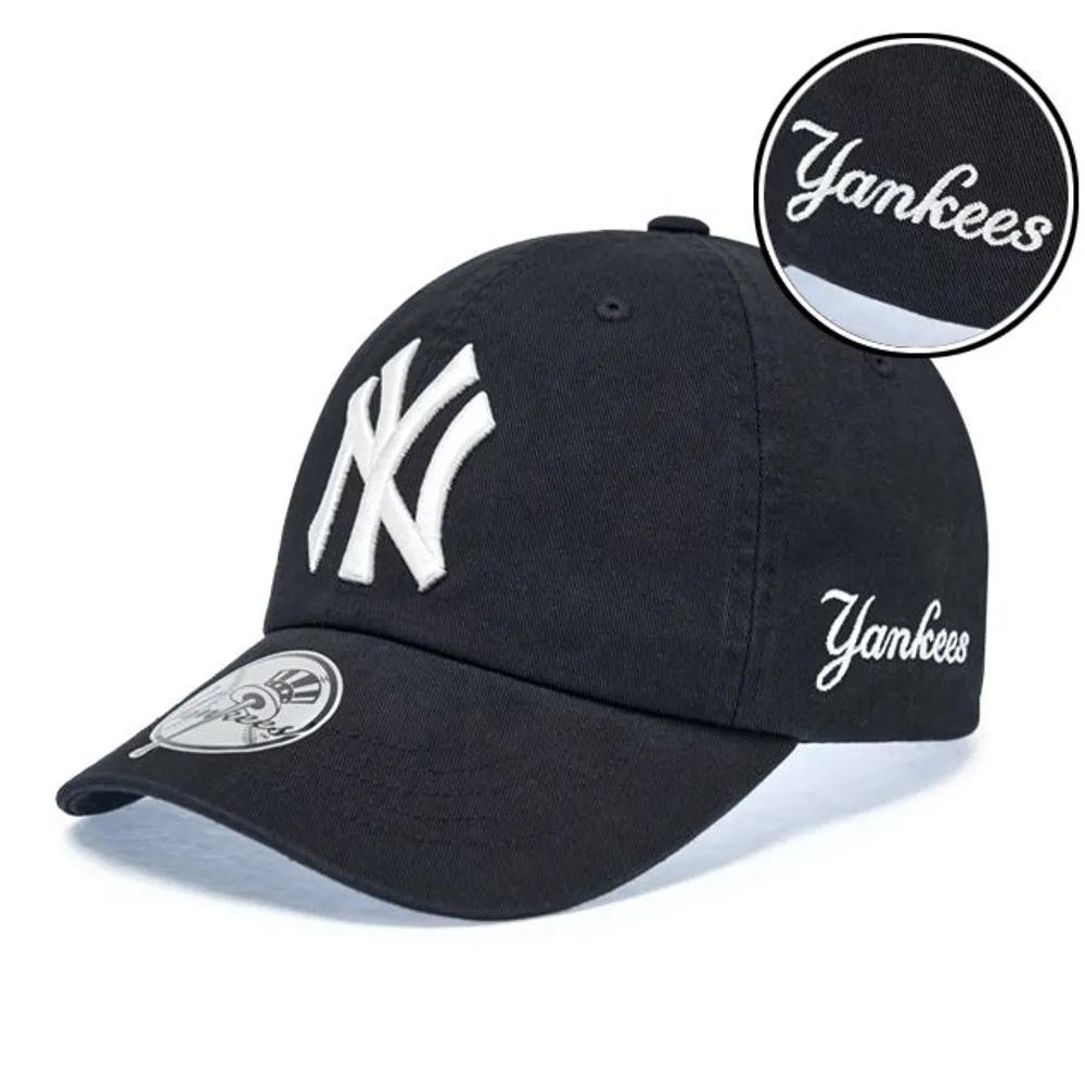 Unisex Signature Unstructured Ball Cap New York Yankees (3ACPB245N-50BKS) Black (New York)
