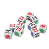 20 Pieces 6 Sided Poker Dice Acrylic Game Dice Set Great for Poker Games Party Supplies Birthday