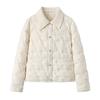 Autumn and winter new knitted lapel down jacket women's short short short light small fragrant top jacket trendy