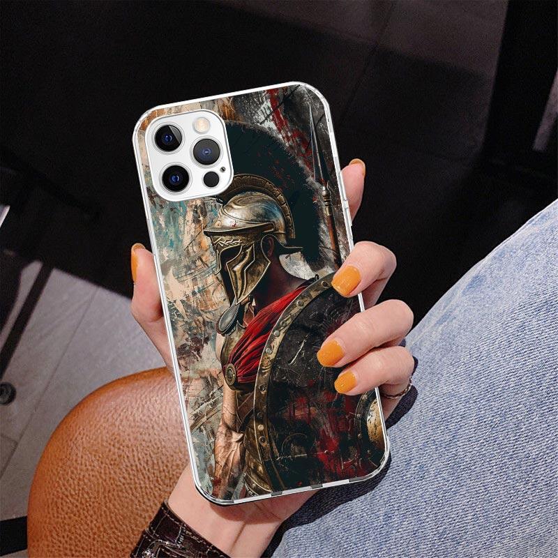 

Cool S-Spartan Phnoe Case for Iphone 17 Air 16 16E 11 12 13 Mini 14 Plus 15 Pro Max 7 8 + SE 2020 Phone Cover Coque iPhone 17