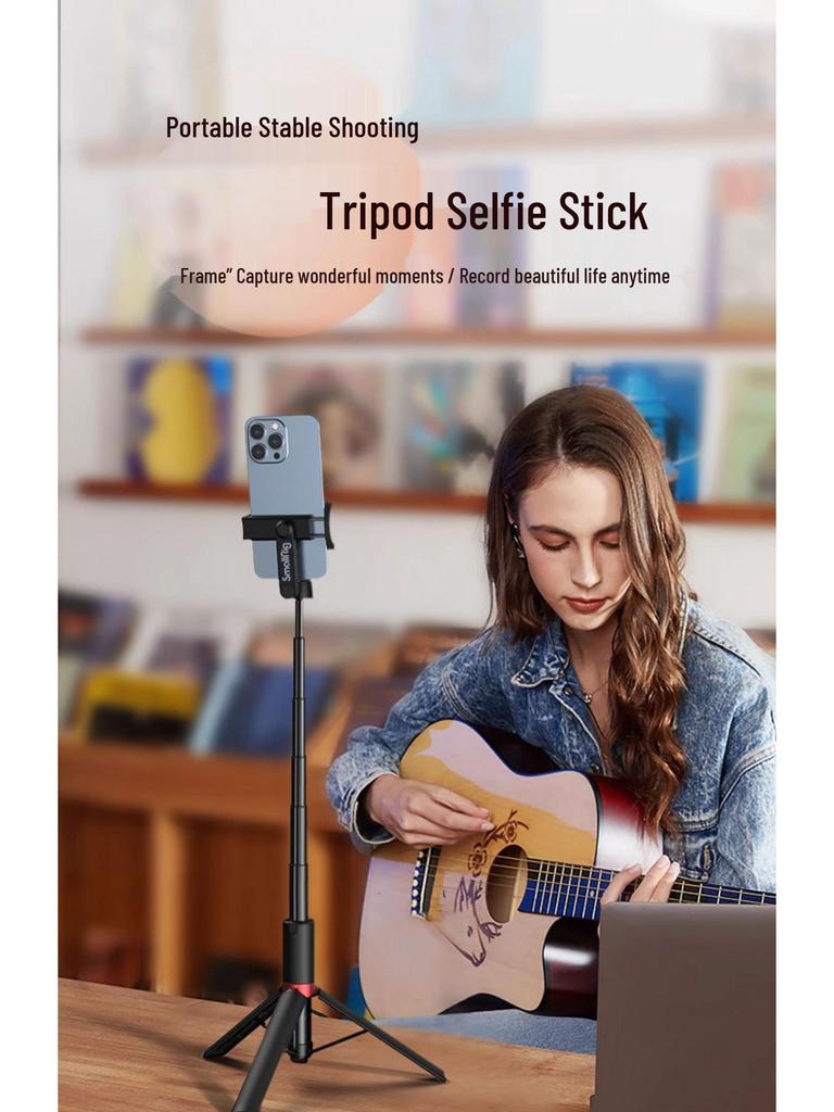 8 Smog Anti-shake Selfie Stick & Tripod: Multi-functional Mobile Holder for Live Streaming & Universal Use