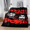 Insane Clown Posse Band Blanket ICP Juggalo Faygo HIP HOP Soft Flannel Kid's Warm Blanket Bedroom Sofa Bed Travel Picnic Blanket