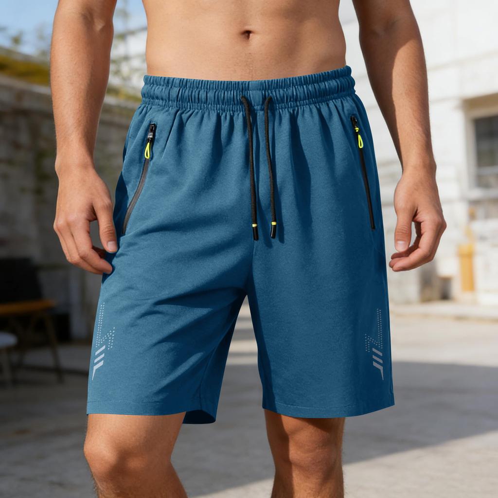 Calções Masculinos com Bolsos com Zíper Leves Atlético Shorts de Corrida para Homem Calções de Ginásio Homem Reino Unido Calções de Trabalho Calções Cargo Homem